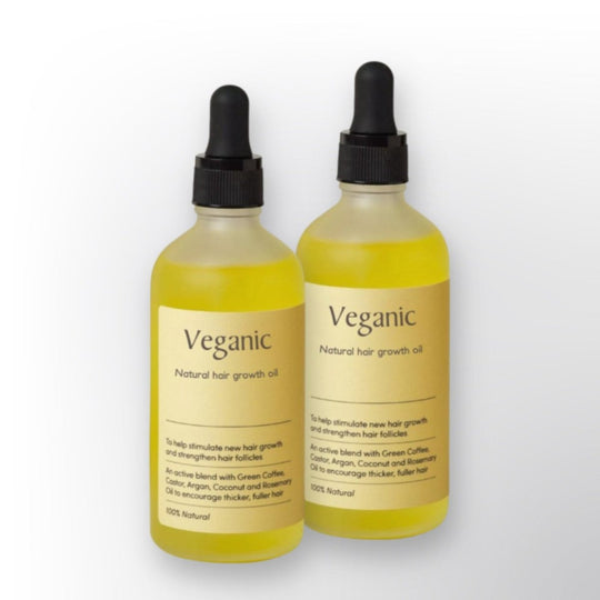 Naturlig Hårvekst Serum med Castor, Argan og Kokos 2