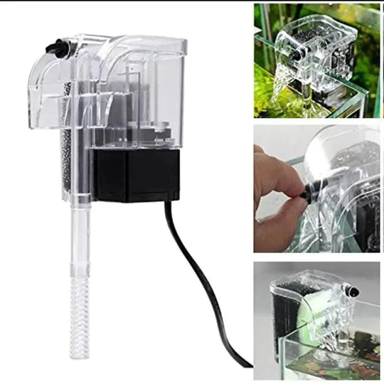 Nedsenkbar Pumpe for Akvarier Med Oksygentilførsel 2-i-1 Design 2