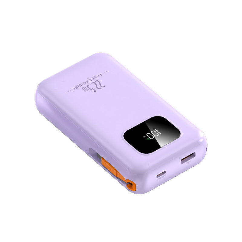 Nødlader 20000mAh Powerbank med LED-Display og Hurtiglading for Alle Enheter 3