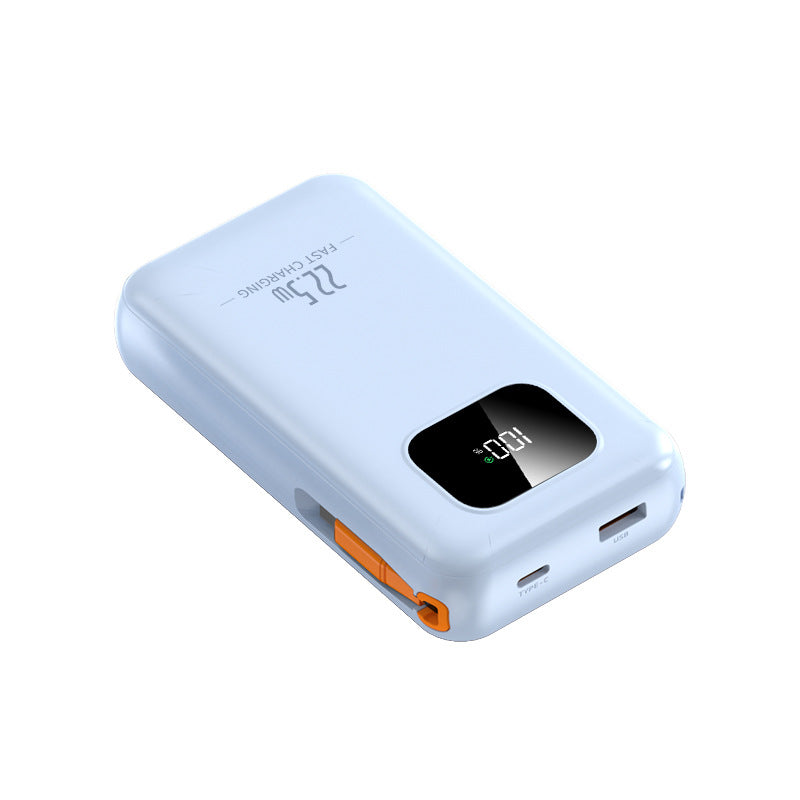 Nødlader 20000mAh Powerbank med LED-Display og Hurtiglading for Alle Enheter 4