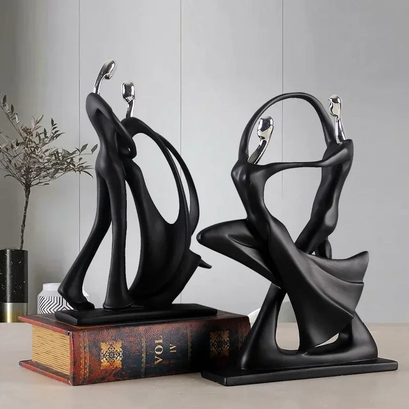Nordic Art Harpiks Figuriner for Hjemmedekorasjon 0