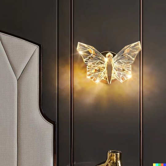 Nordic Butterfly LED Vegglampe 1