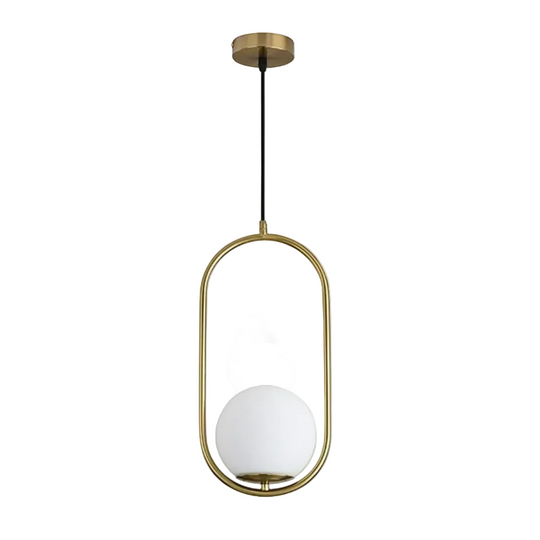 Nordic Glass Pendellampe Moderne Design 0