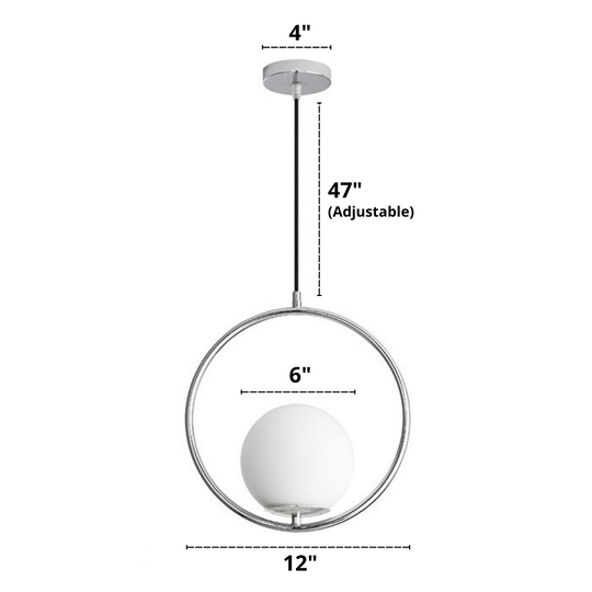 Nordic Glass Pendellampe Moderne Design 14