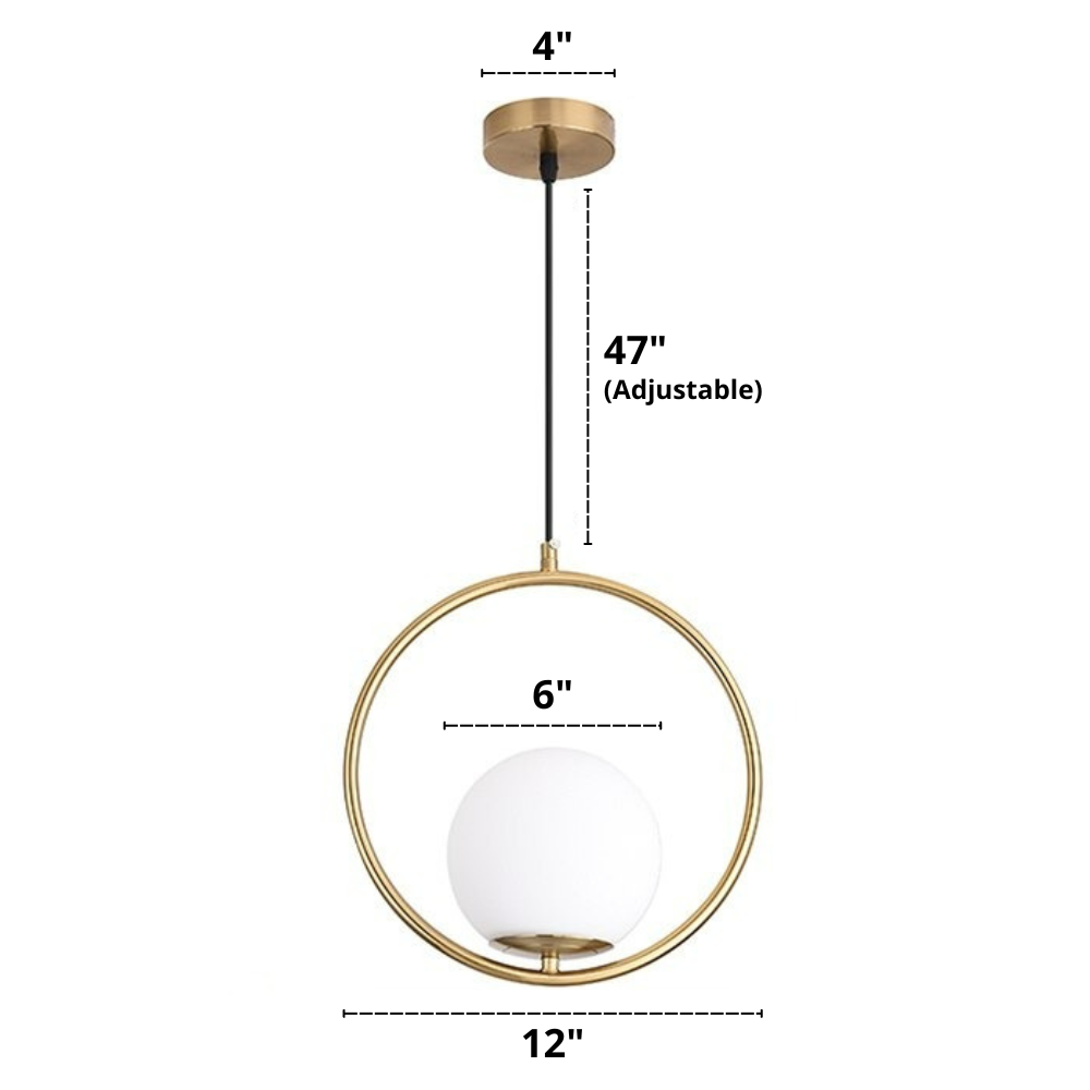 Nordic Glass Pendellampe Moderne Design 19