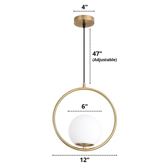 Nordic Glass Pendellampe Moderne Design 19