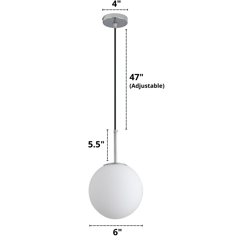 Nordic Glass Pendellampe Moderne Design 21