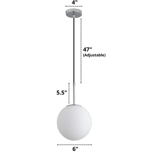Nordic Glass Pendellampe Moderne Design 21