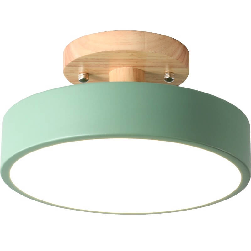 Nordic Log Rund Taklampe – Bellezanorge