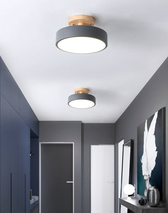 Nordisk LED Taklampe Fargerik Design 1