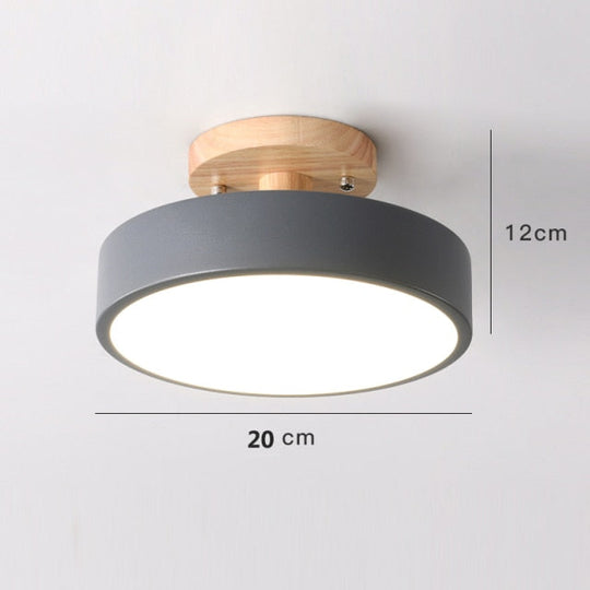 Nordisk LED Taklampe Fargerik Design 10