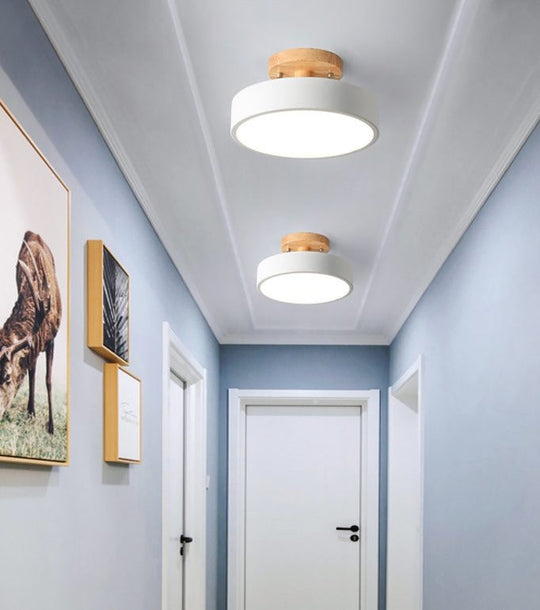 Nordisk LED Taklampe Fargerik Design 2