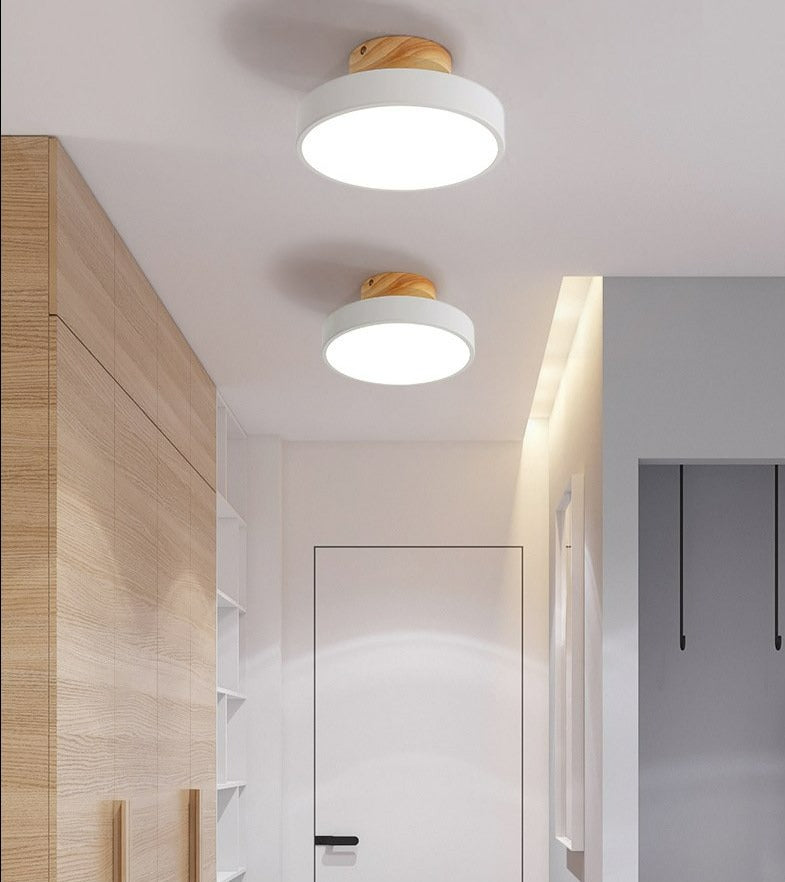 Nordisk LED Taklampe Fargerik Design 3