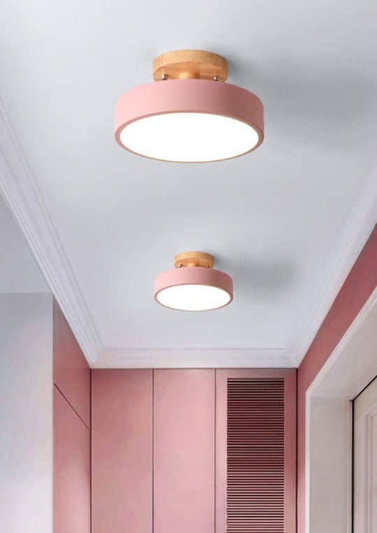 Nordisk LED Taklampe Fargerik Design 6