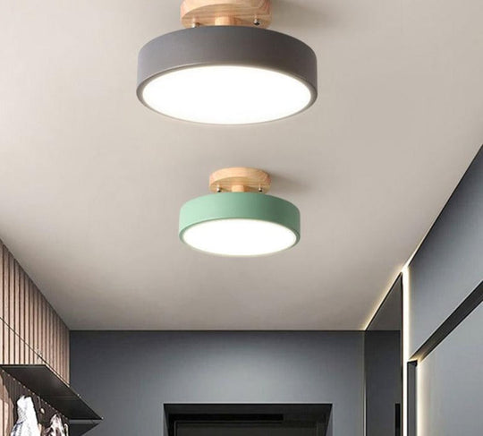 Nordisk LED Taklampe Fargerik Design 7