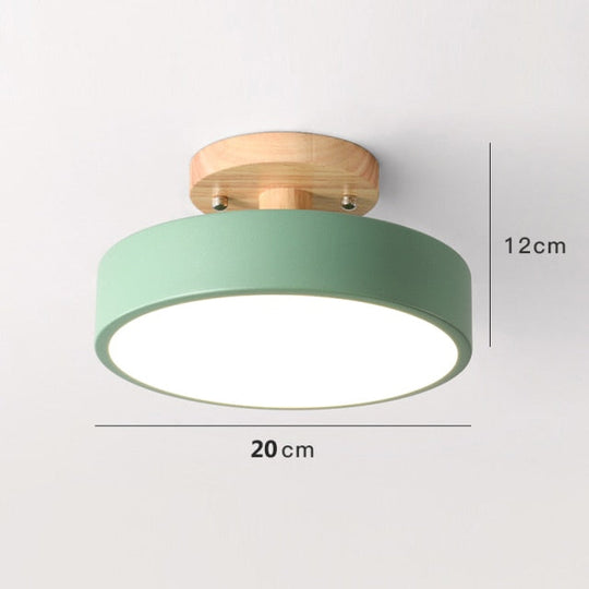 Nordisk LED Taklampe Fargerik Design 9