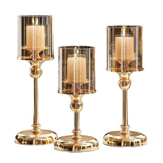 Nordisk Lysestake for Hjem og Restaurant - Tidløst Design og Innbydende Atmosfære 3