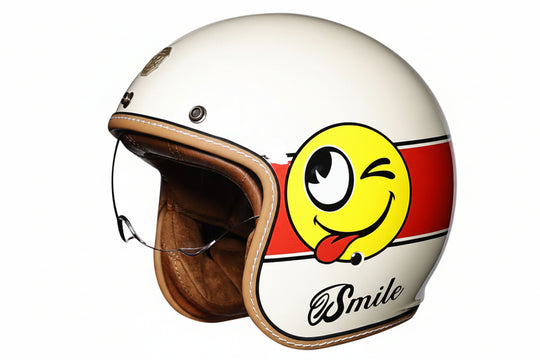 Åpen Hjelm Retro Design