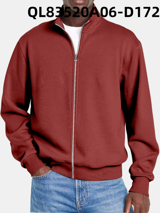 Herre Jakke Med Full Dragkedja