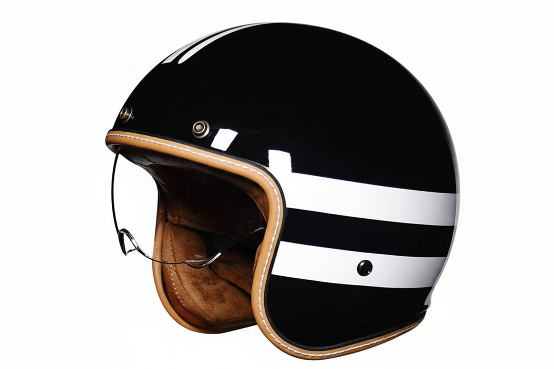 Åpen Hjelm Retro Design