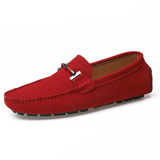 Herresko Moccasins Slip-On i Suede