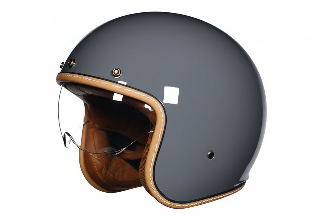 Åpen Hjelm Retro Design