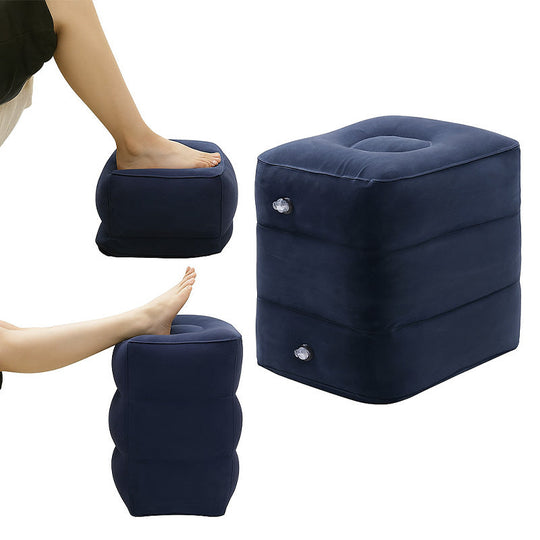 Oppblåsbar Fotstøttepute Justerbar Høyde 0