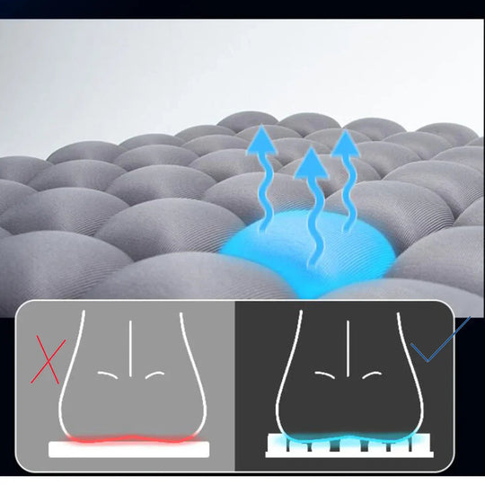 Oppblåsbar Stolpute Justerbar Komfort 7