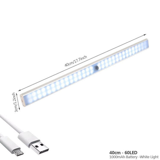Oppladbar Bevegelsessensor Lampe 12
