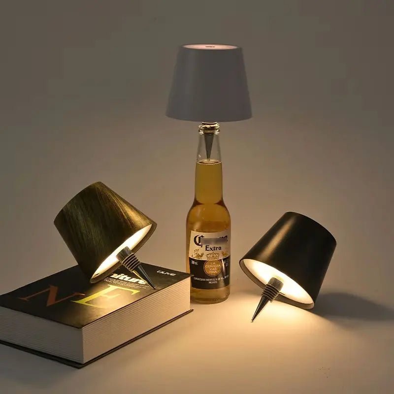 Oppladbar Bordlampe Dimbar med 3 Lysmoduser til Soverommet 2