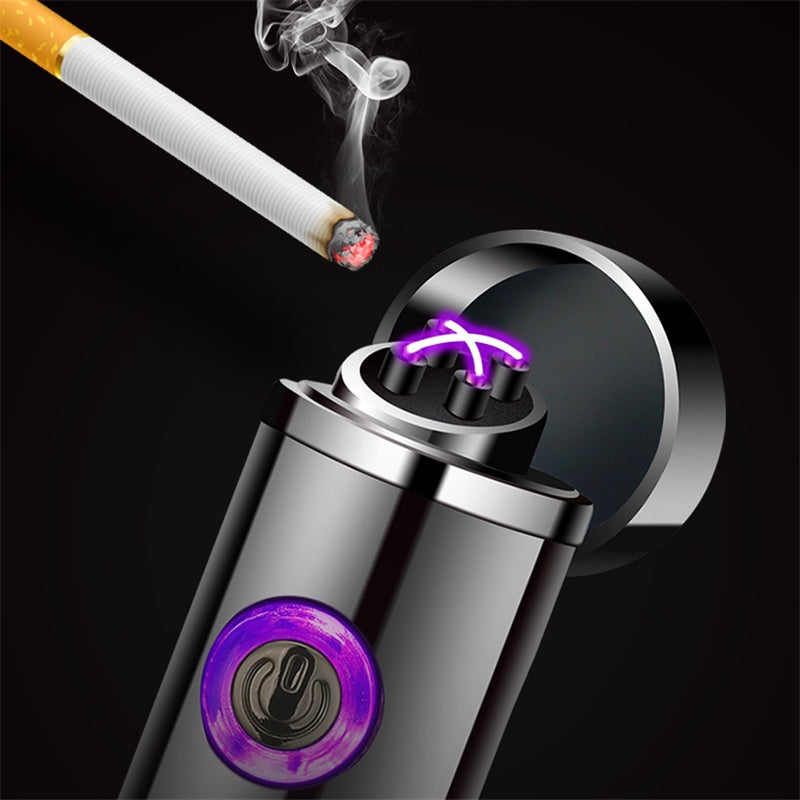 Oppladbar Elektrisk Lighter Kompakt Vindresistent 1