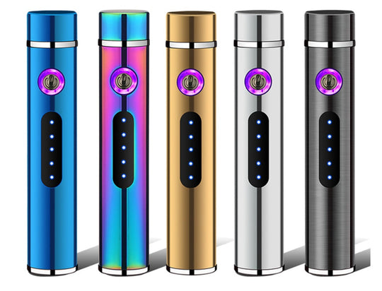 Oppladbar Elektrisk Lighter Kompakt Vindresistent 2