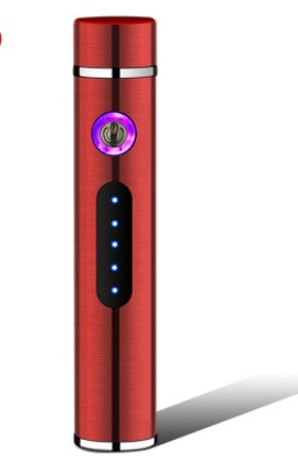 Oppladbar Elektrisk Lighter Kompakt Vindresistent 9