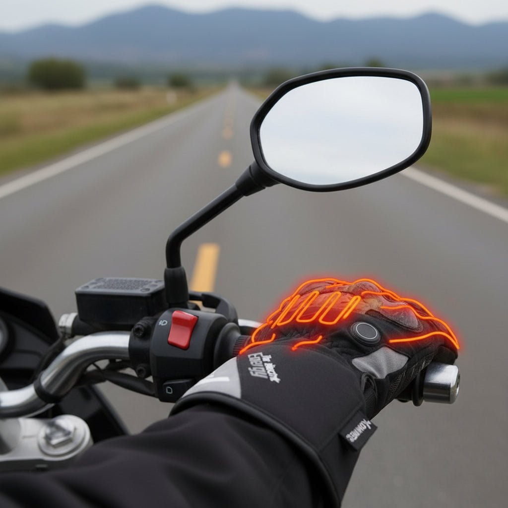 Oppvarmede Vinterhansker For Menn Og Kvinner Til Utendørsaktiviteter 1