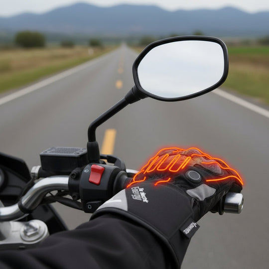 Oppvarmede Vinterhansker For Menn Og Kvinner Til Utendørsaktiviteter 1