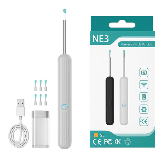 Øre Rengjøringsverktøy med HD Kamera 0