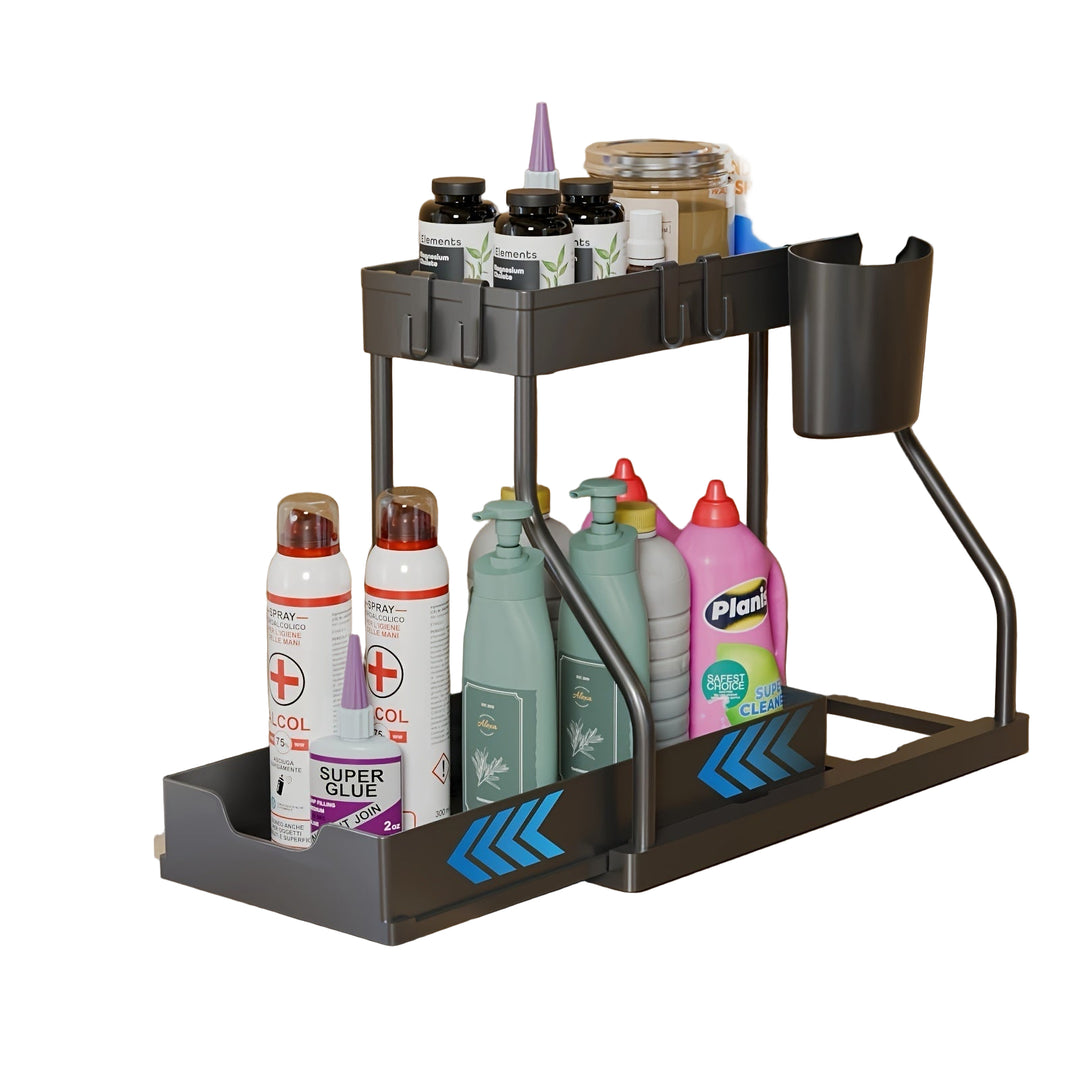 Organiseringsstativ for Underskap med Skyveskuff 0