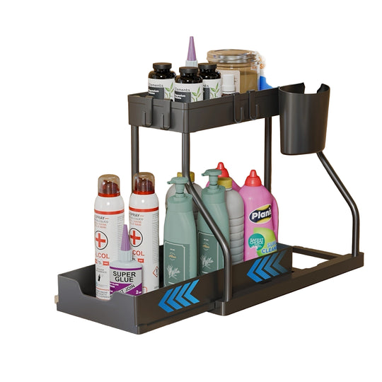 Organiseringsstativ for Underskap med Skyveskuff 0