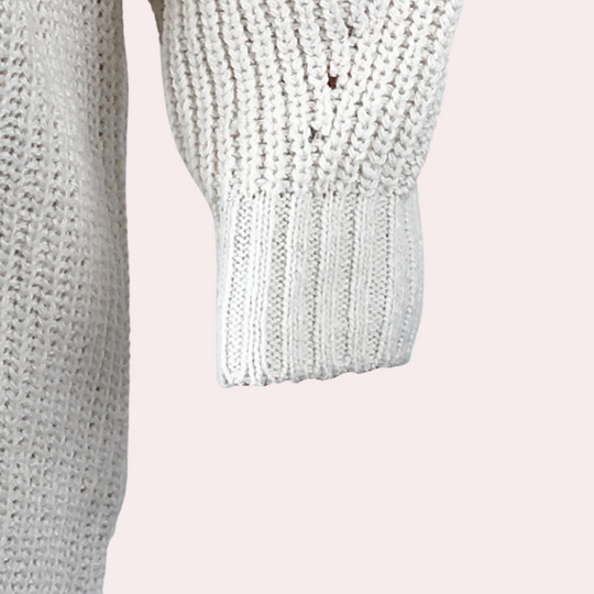 Overdimensjonert Strikket Genser for Kvinner 4