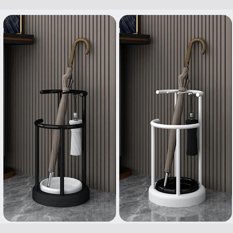 Paraplyholder Frittstående Metallstativ Moderne Design 2