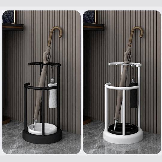 Paraplyholder Frittstående Metallstativ Moderne Design 2