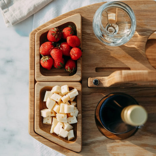 Piknikbord Kompakt Utendørs Med Naturlig Design 5