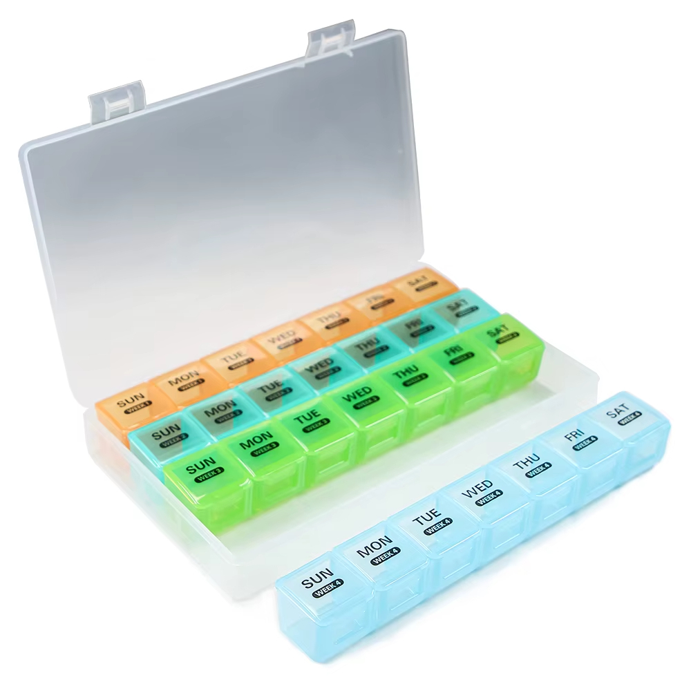 Pilleboks for Ukentlig og Månedlig Organisering 1