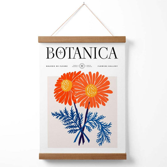 Plakat med Krysantemummønster for Blomsterutstilling 3