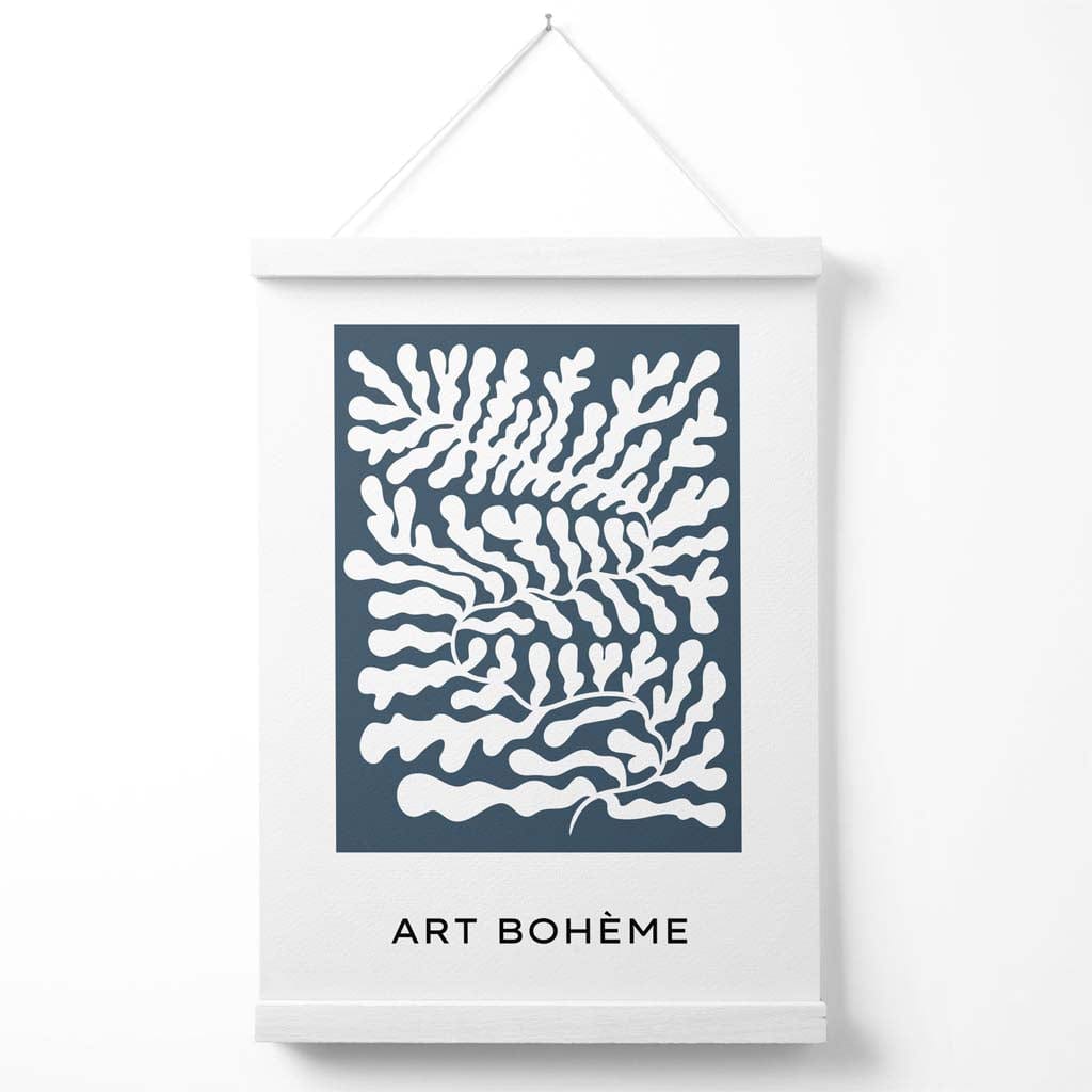 Plakat med Matisse-inspirert blomsterdesign 2