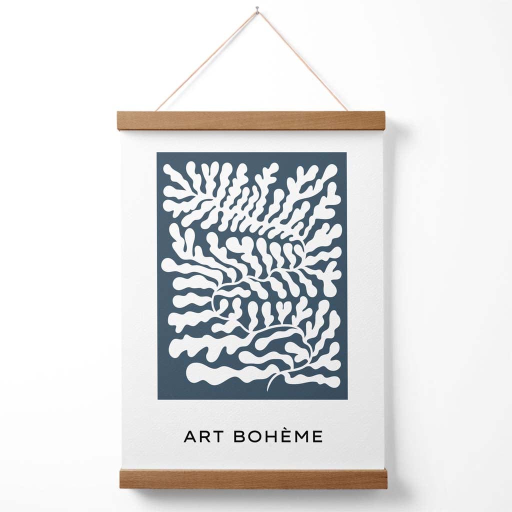 Plakat med Matisse-inspirert blomsterdesign 3