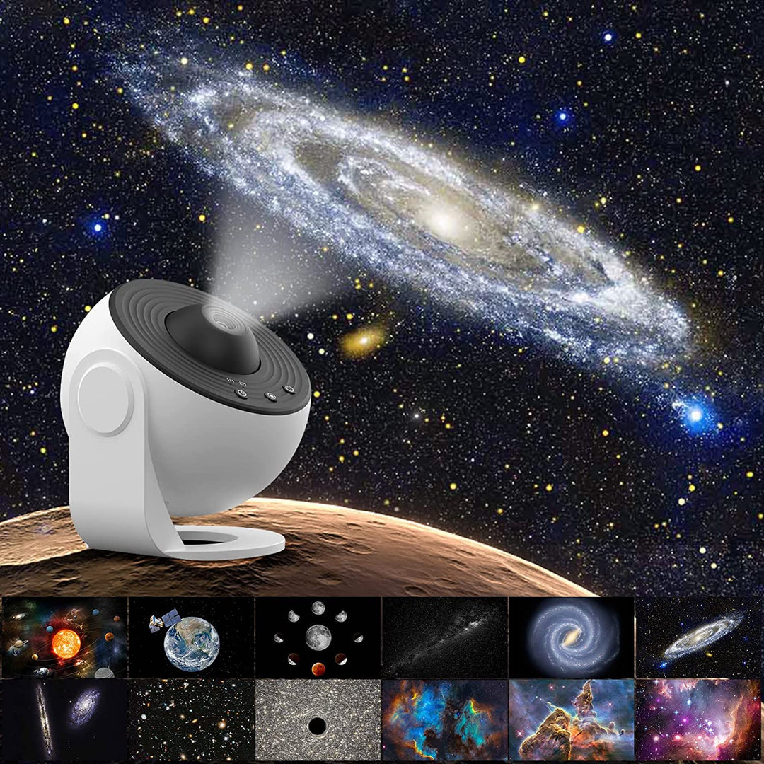 Planetarium Prosjektor 13-i-1 Med 360° Roterbar Stjernehimmel 0