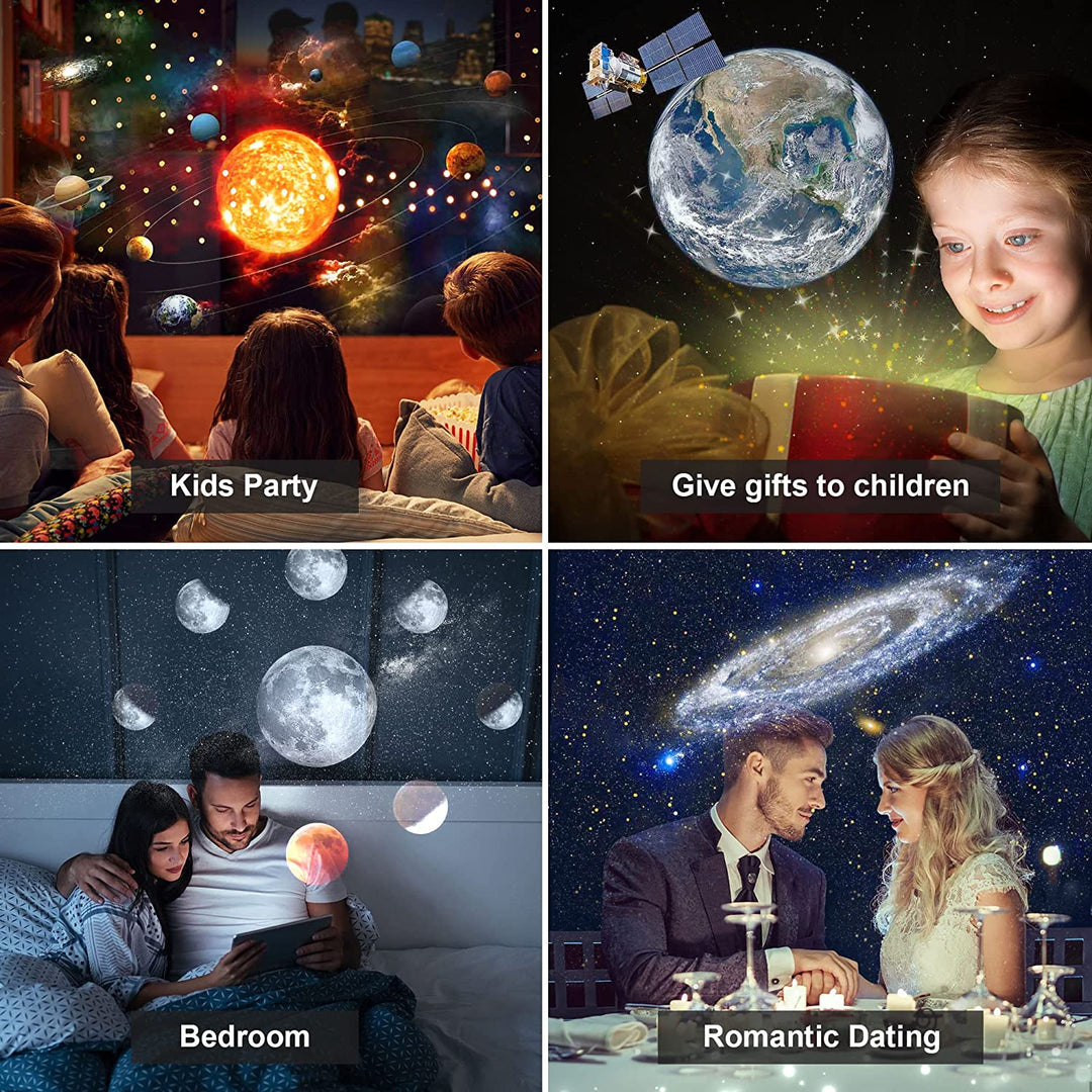 Planetarium Prosjektor 13-i-1 Med 360° Roterbar Stjernehimmel 5