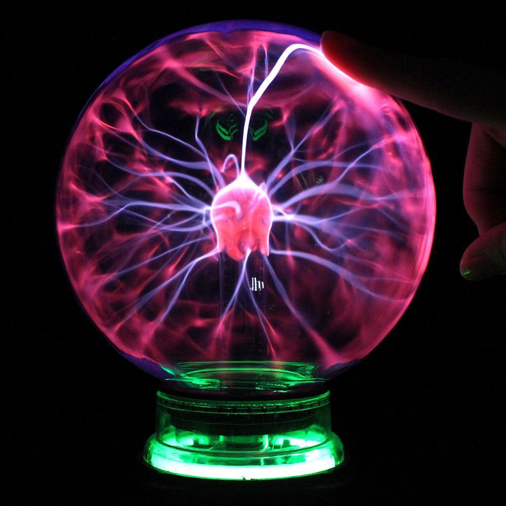 Plasma Ball Romdekorasjon Med Fascinerende Lysstråler 1