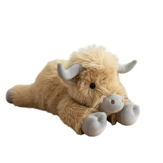 Plysjleketøy Highland Cattle med Rustikk Sjarm 0